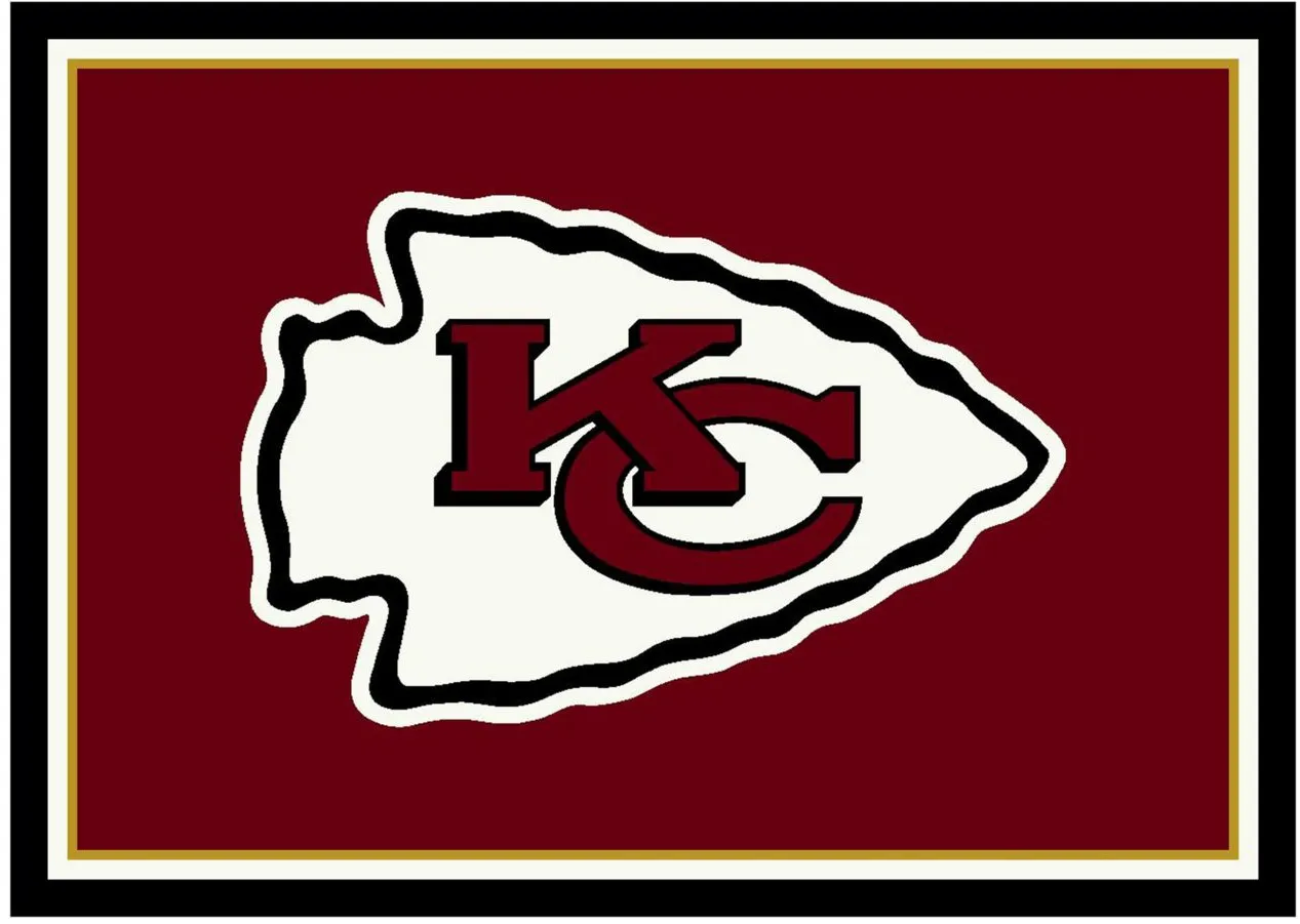 NFL Spirit Rug in Kansas City Cheifs by Imperial International