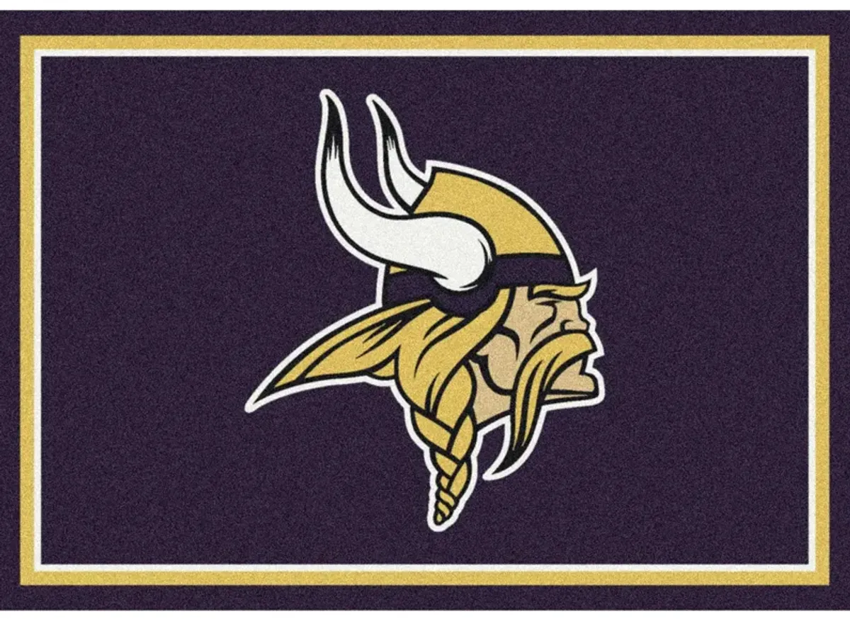 NFL Spirit Rug in Minnesota Vikings by Imperial International