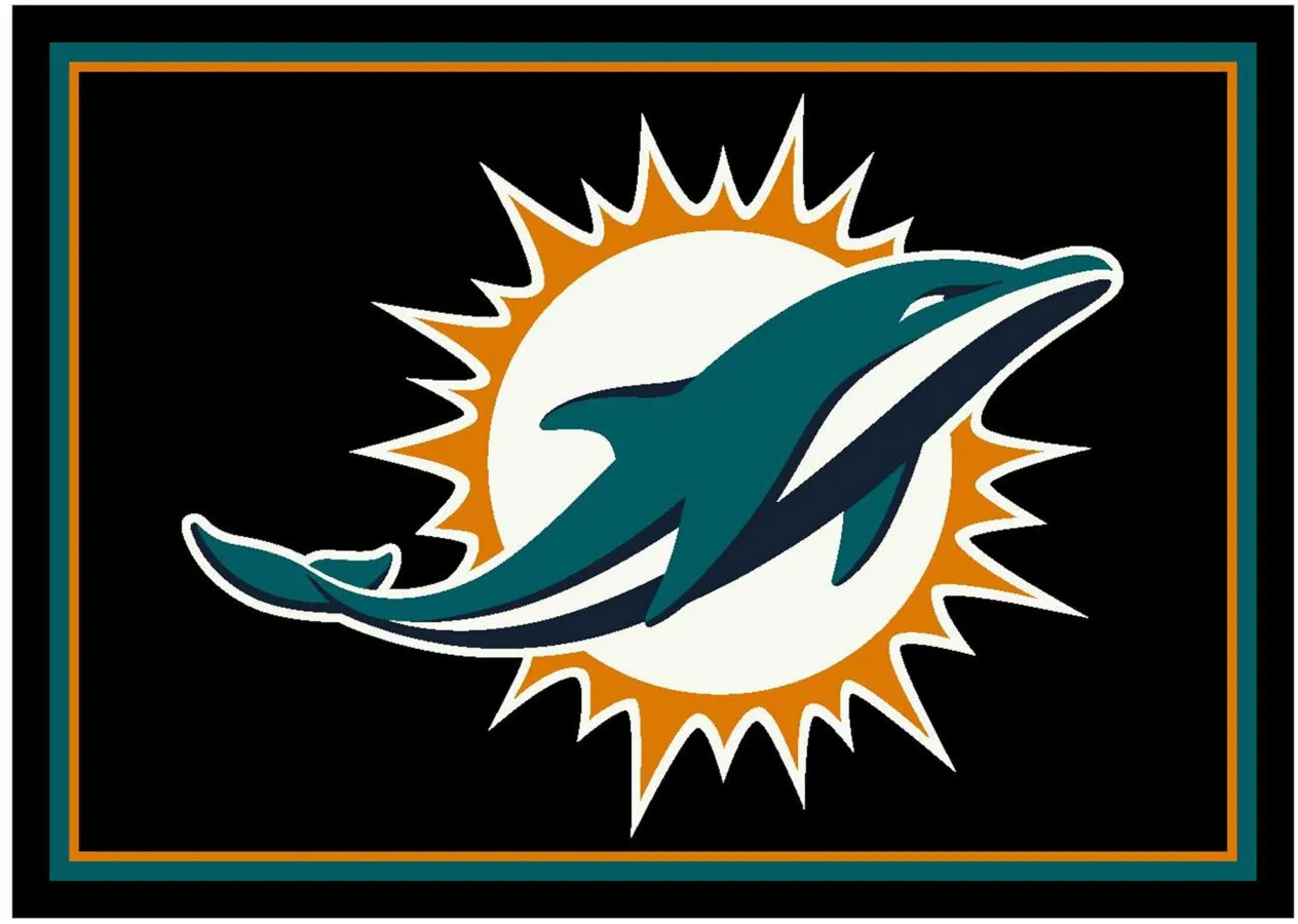NFL Spirit Rug in Miami Dolphins by Imperial International