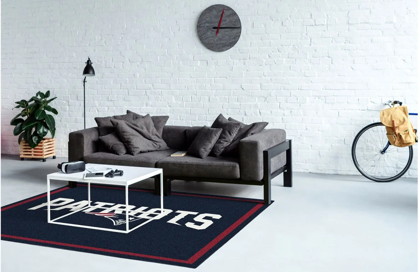 NFL Spirit Rug in New England Patriots by Imperial International