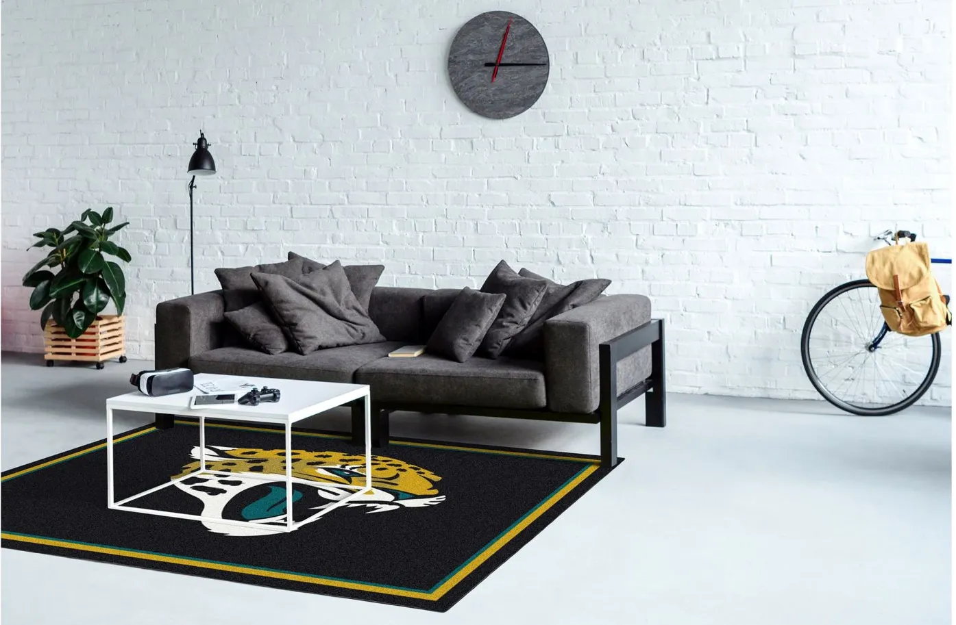 NFL Spirit Rug in Jacksonville Jaguars by Imperial International