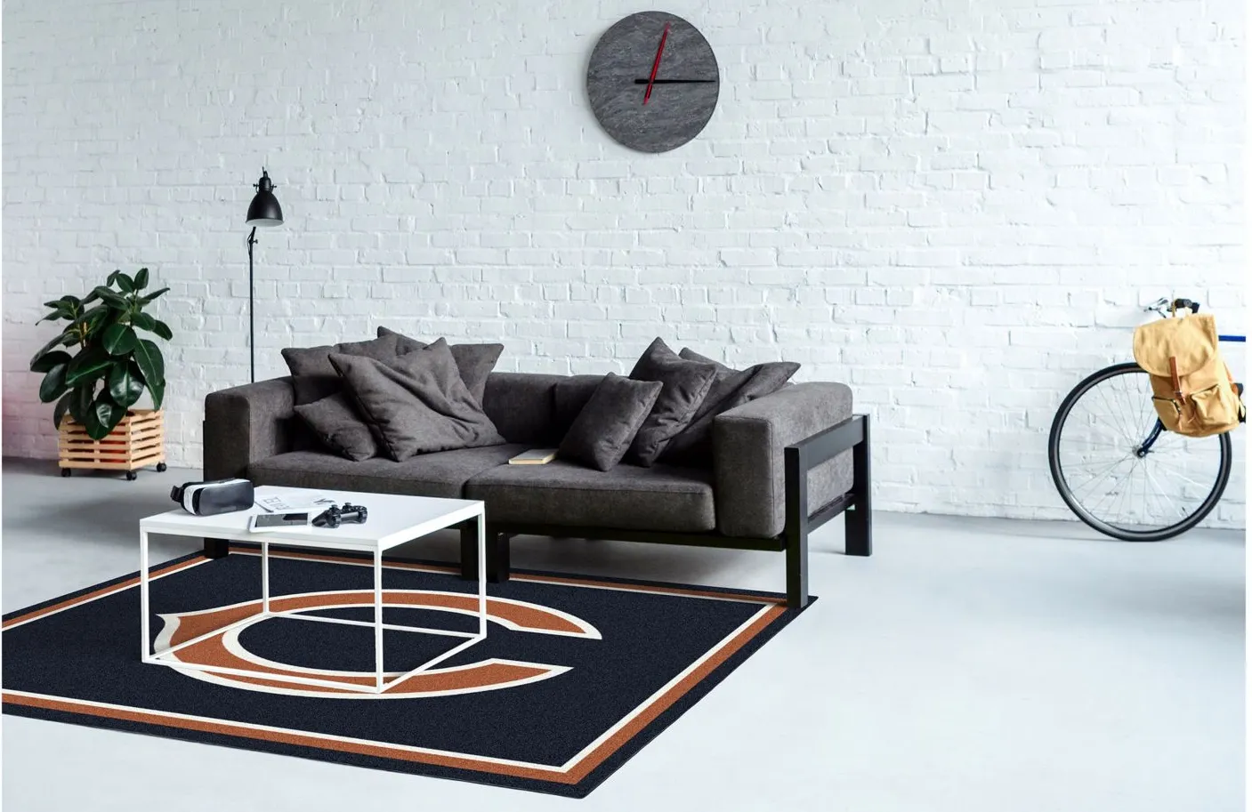 NFL Spirit Rug in Chicago Bears by Imperial International