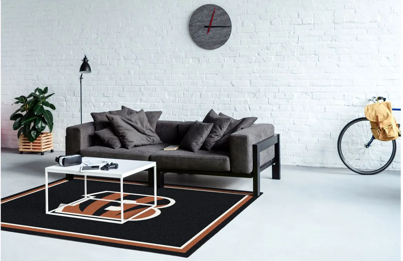 NFL Spirit Rug in Cincinnati Bengals by Imperial International