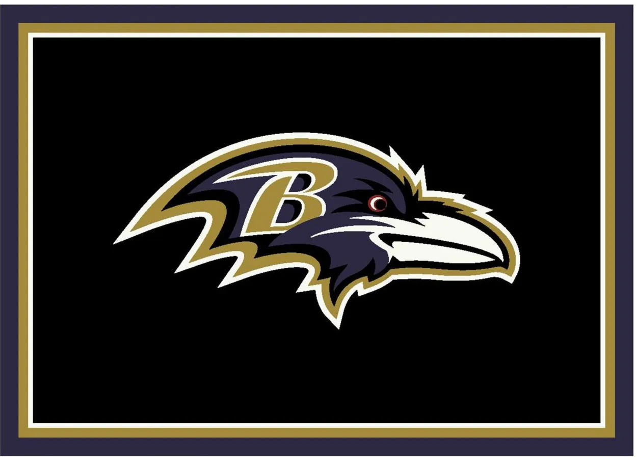 NFL Spirit Rug in Baltimore Ravens by Imperial International