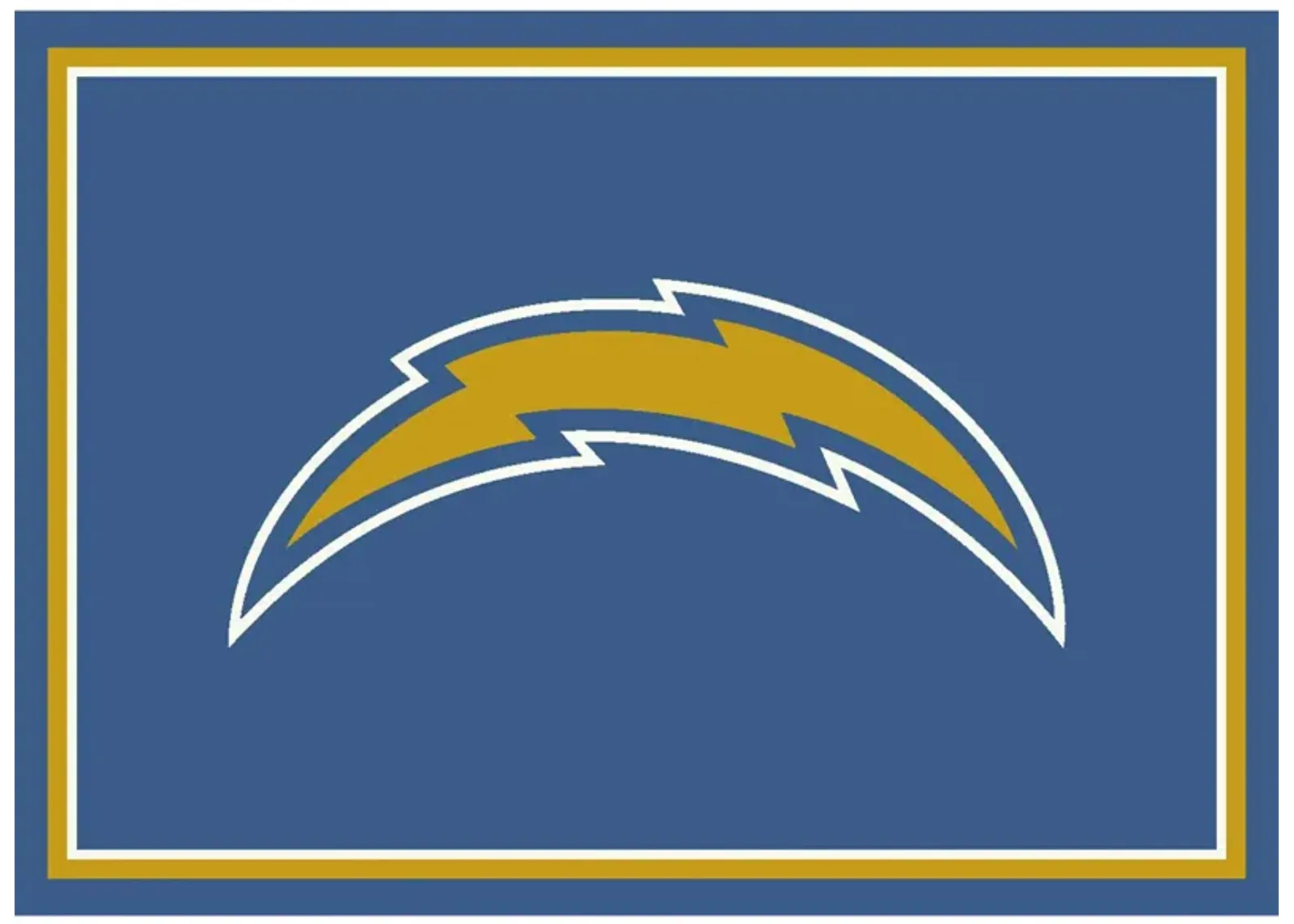 NFL Spirit Rug in Los Angeles Chargers by Imperial International