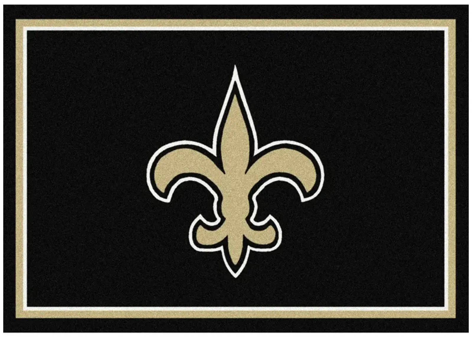 NFL Spirit Rug in New Orleans Saints by Imperial International