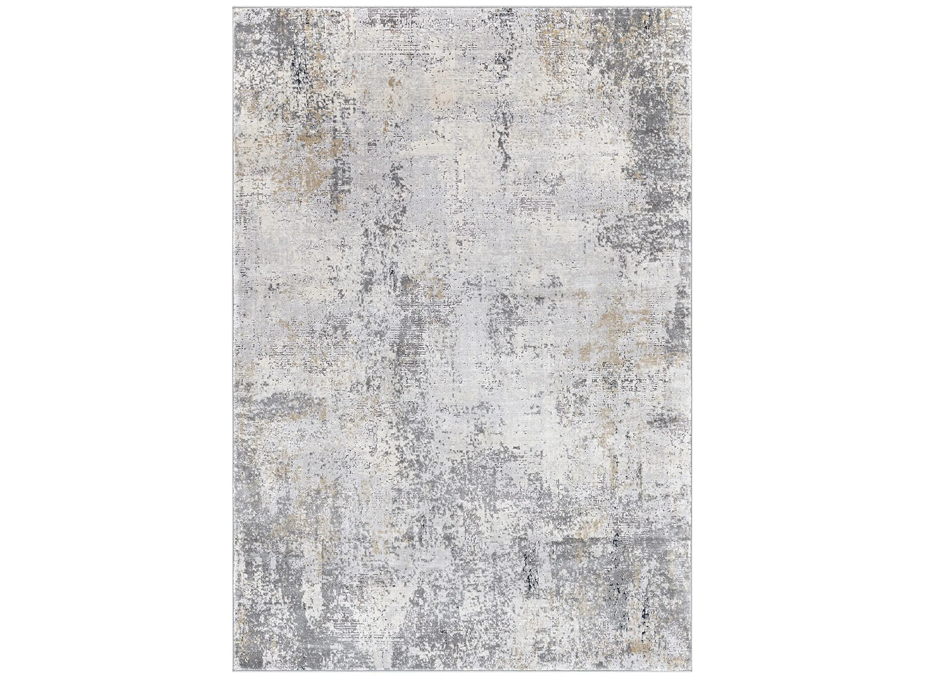 Norland Selby Rug in Light Gray, Charcoal, Navy, Butter, Cream by Surya