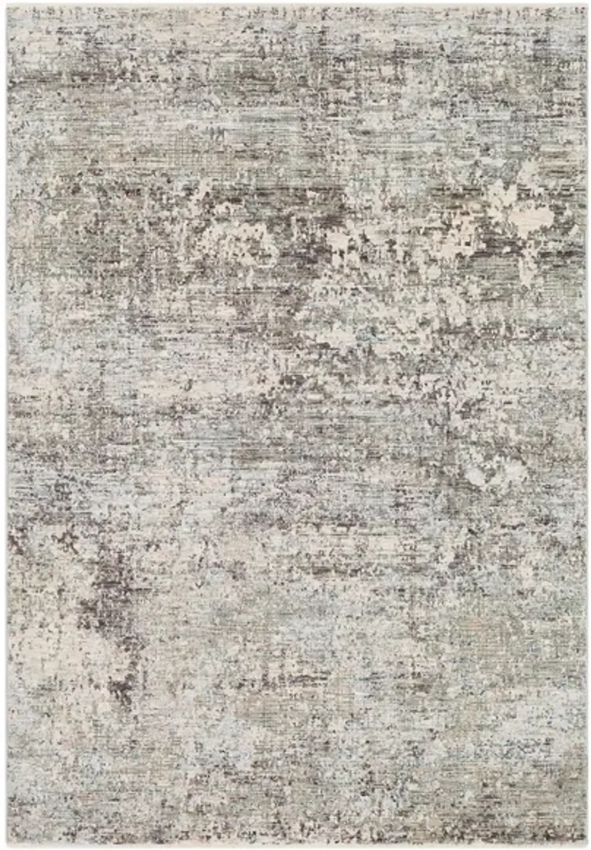 Presidential Pyrite Rug in Pale Blue, Medium Gray, Butter, Charcoal, Ivory, Bright Blue, Lime, Peach, Burnt Orange by Surya