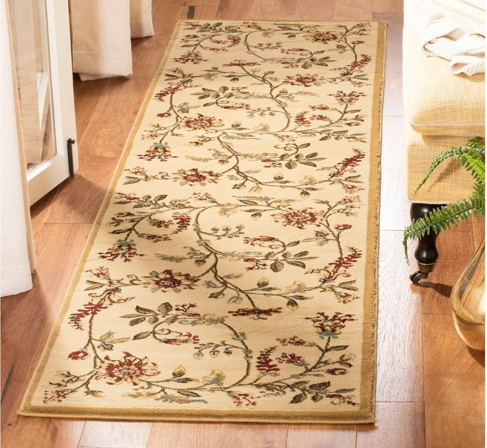 Abernethy Runner Rug in Ivory / Multi by Safavieh