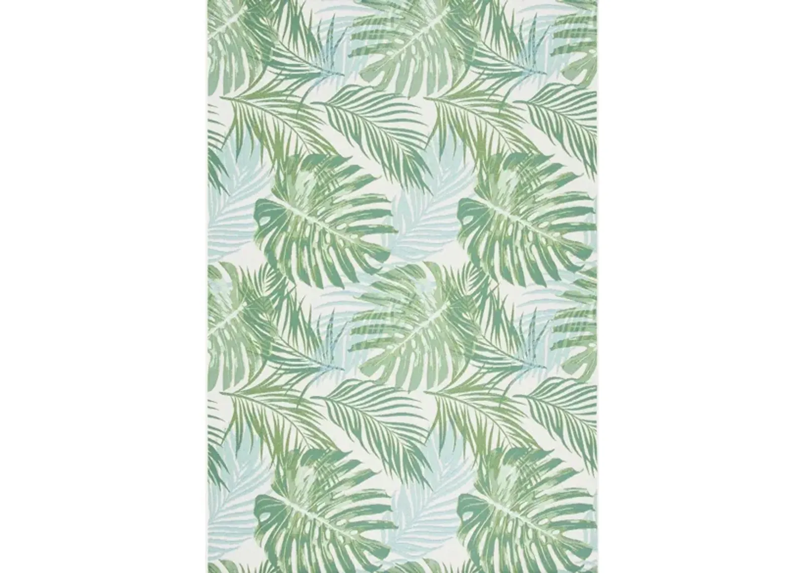 Barbados Cove Indoor/Outdoor Area Rug in Green / Teal by Safavieh