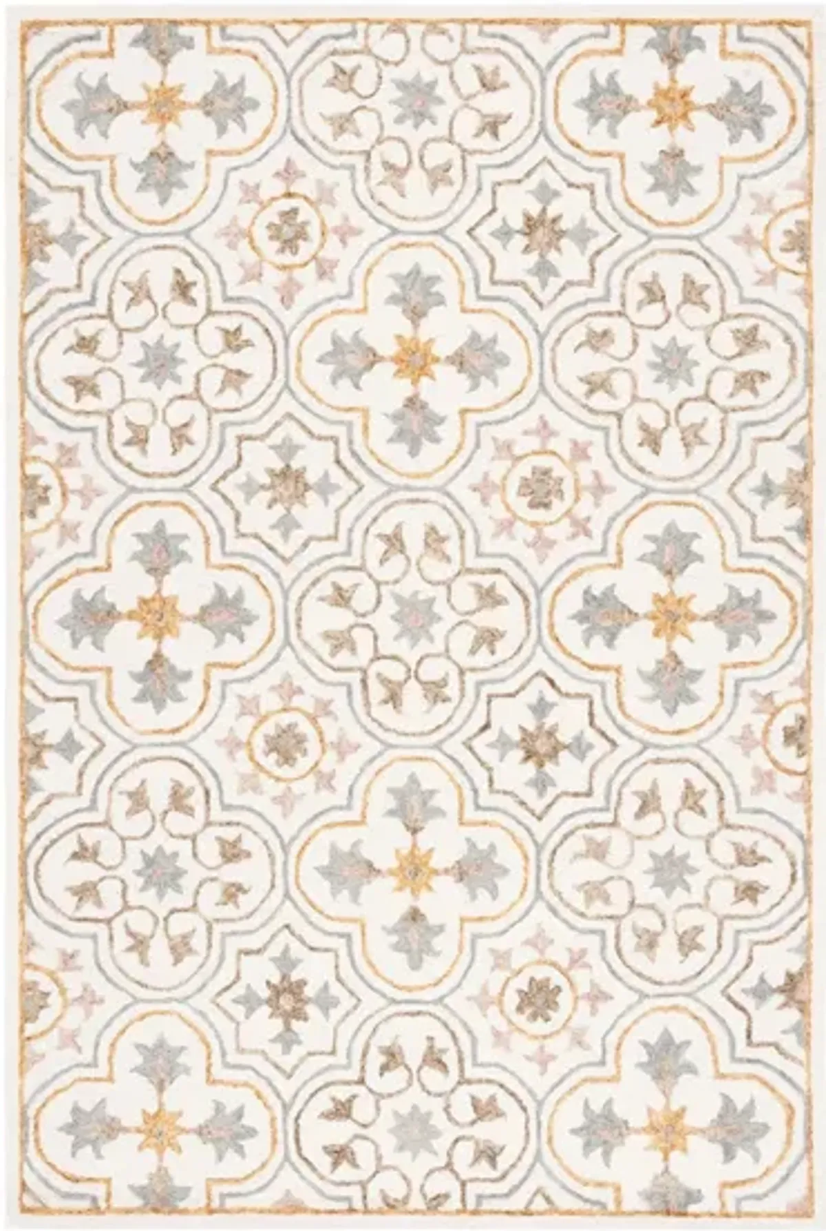 Hololive Area Rug in Ivory & Gray by Safavieh