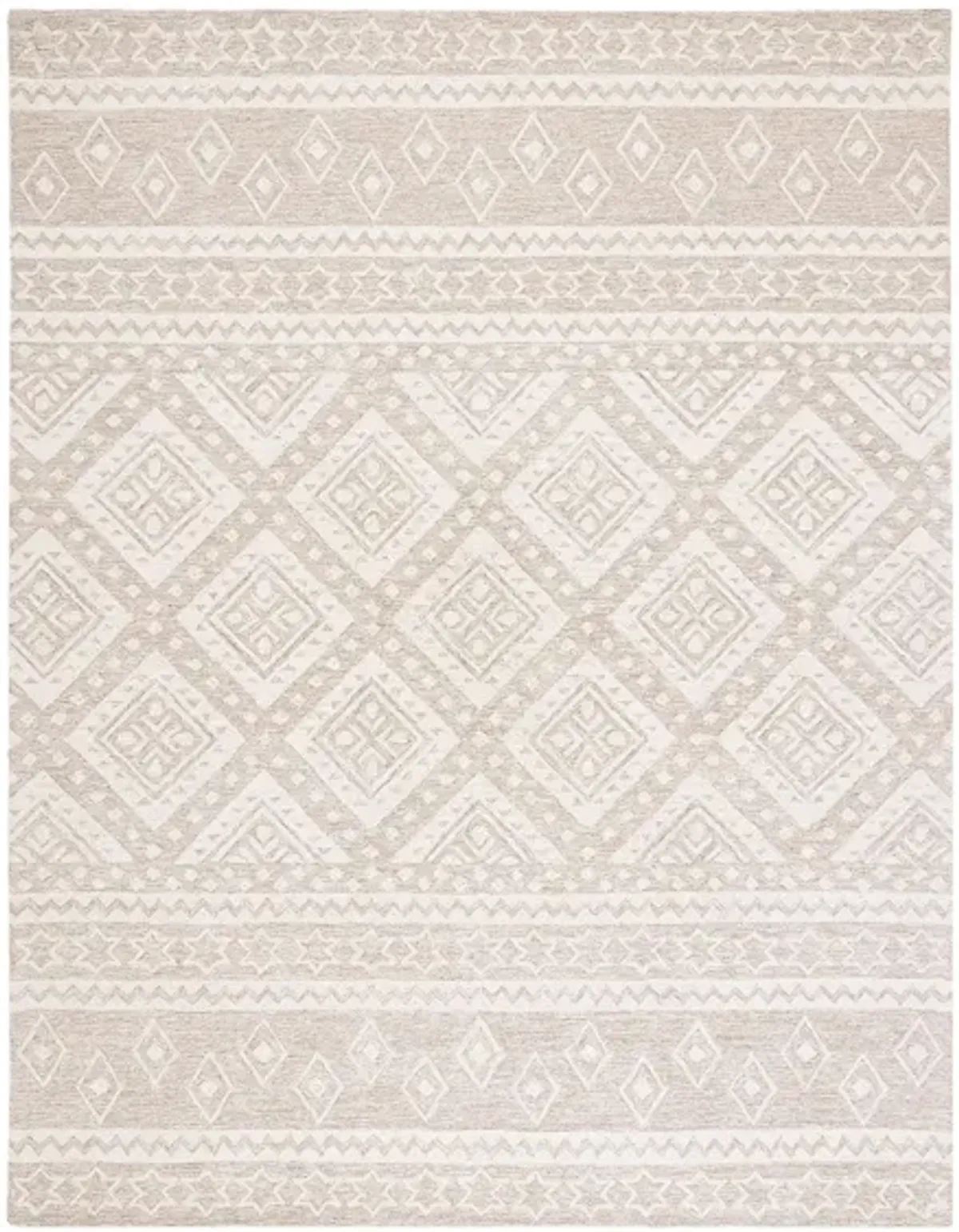 Miyamoto Area Rug in Beige & Ivory by Safavieh