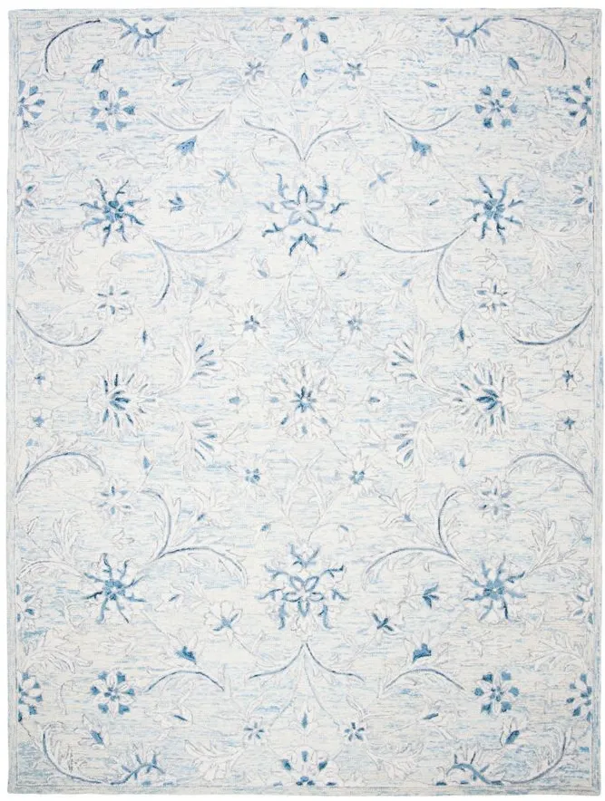 Kruse Area Rug in Light Blue & Ivory by Safavieh