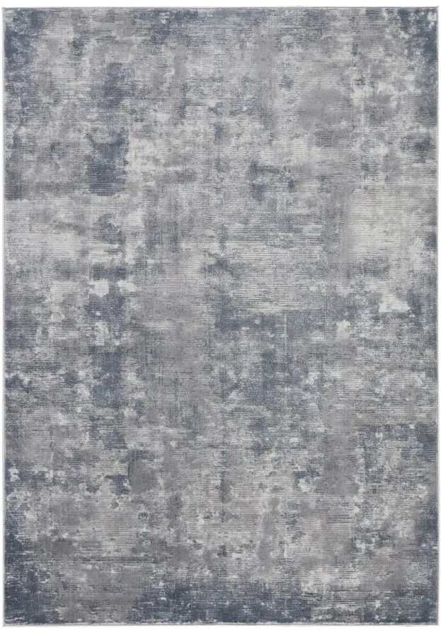 Rustic Textures Area Rug in Grey by Nourison