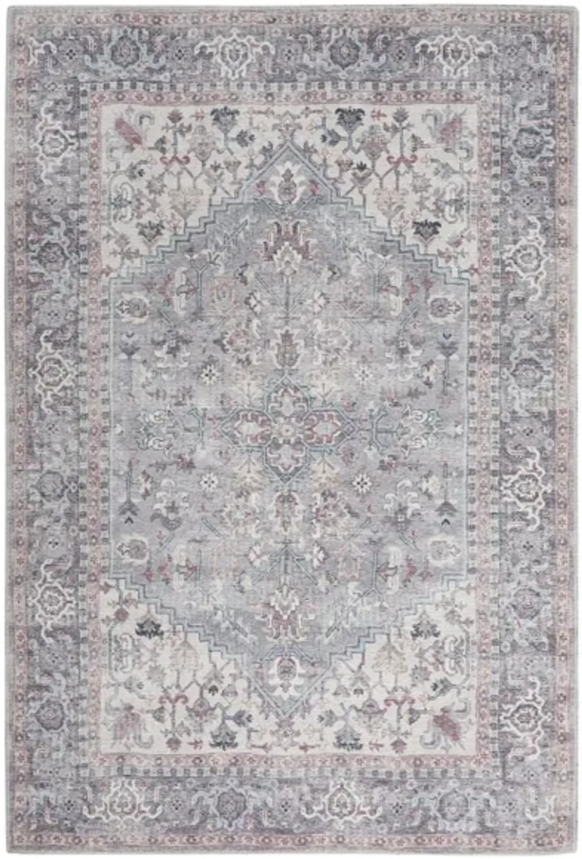 Nicole Curtis Albuquerque Area Rug in Gray by Nourison