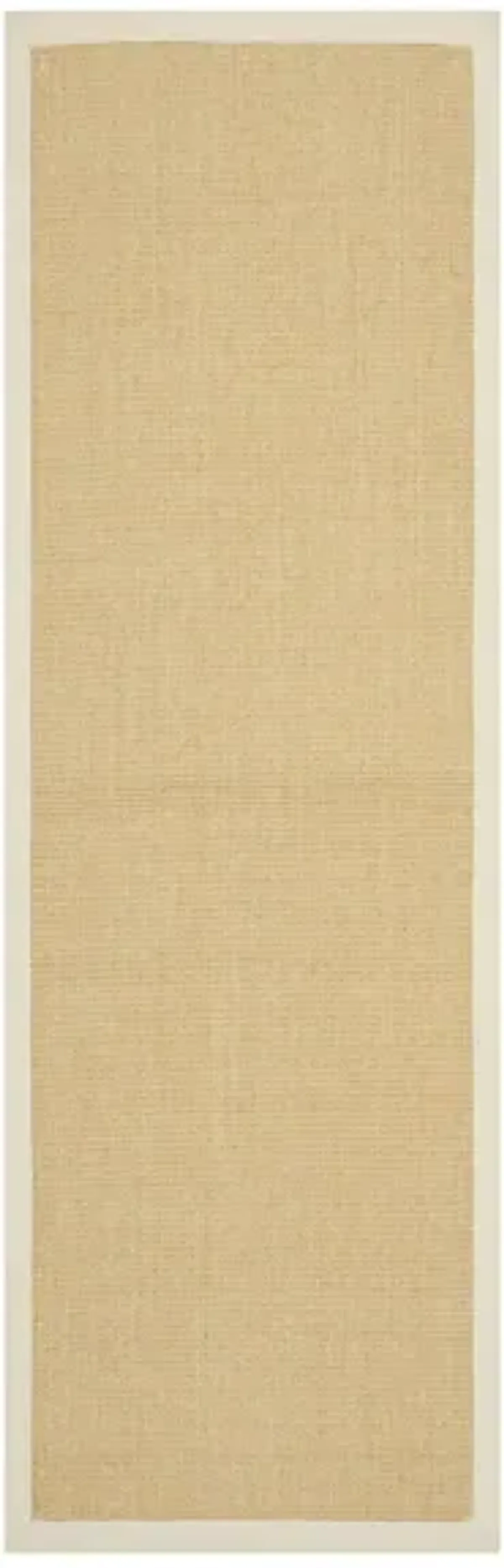 Natural Fiber Runner Rug in Maize/Wheat by Safavieh