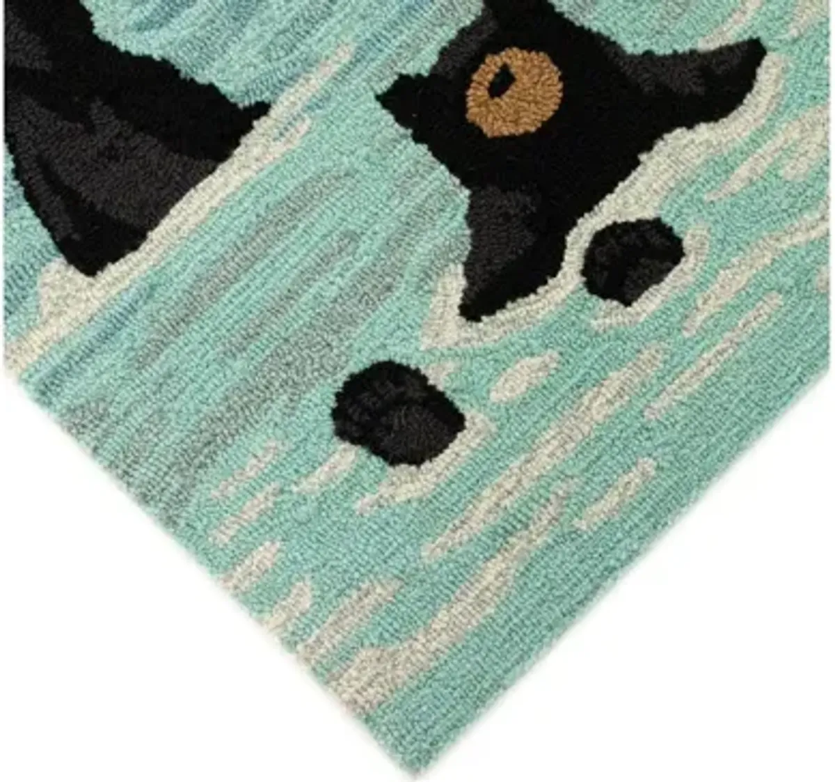 Liora Manne Bathing Bears Front Porch Rug