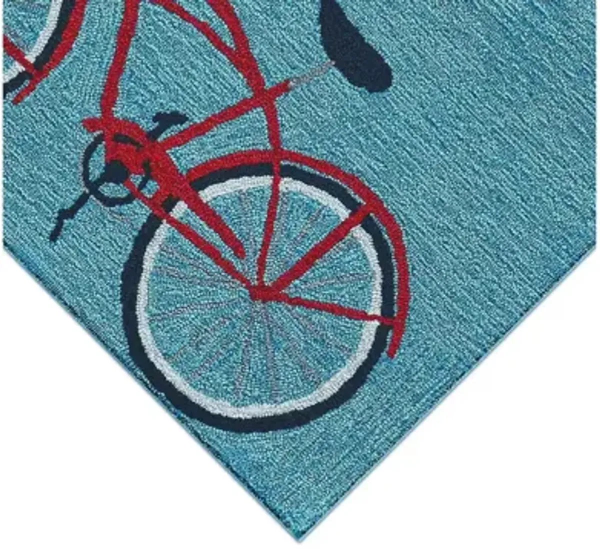 Liora Manne Bike Ride Front Porch Rug