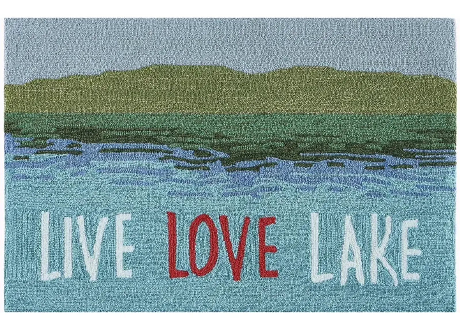 Liora Manne Live Love Lake Front Porch Rug