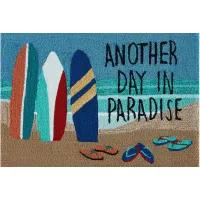 Liora Manne Beach Paradise Front Porch Rug in Ocean by Trans-Ocean Import Co Inc