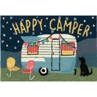 Liora Manne Happy Camper Front Porch Rug in Night by Trans-Ocean Import Co Inc