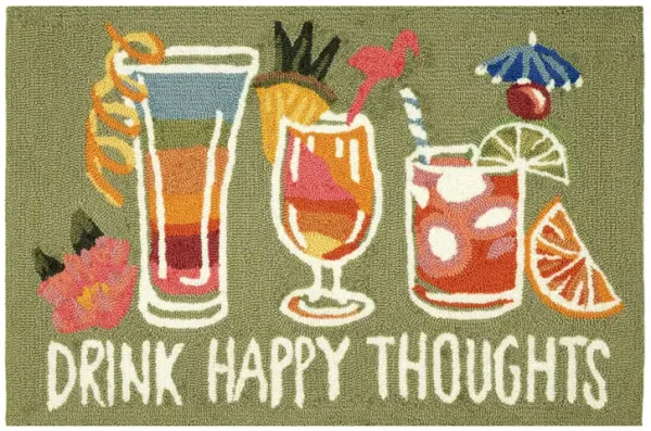 Liora Manne Happy Drinks Front Porch Rug