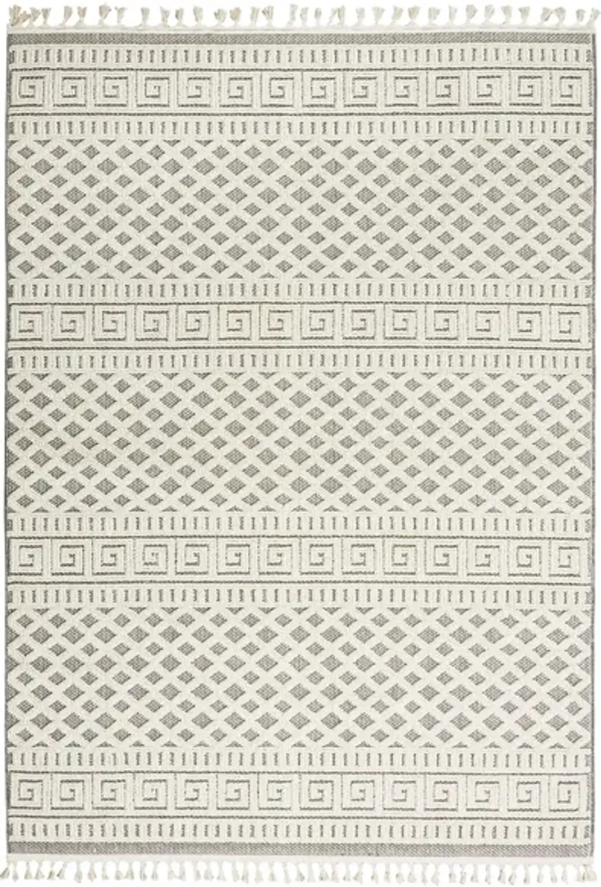 Woodlawn Area Rug in Ivory/Grey by Nourison