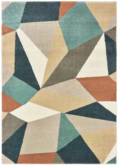 Kalea Area Rug in Multi by Bellanest