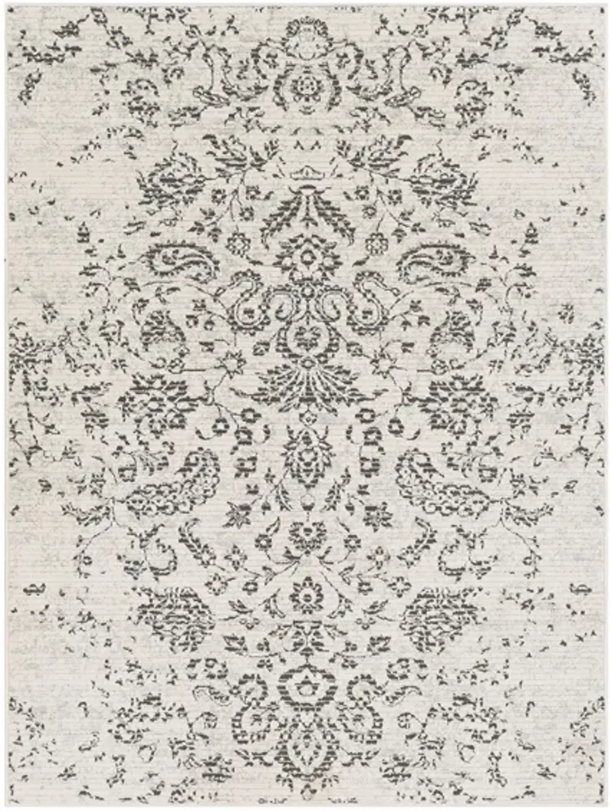 Bahar Area Rug in Taupe, Beige, Charcoal by Surya