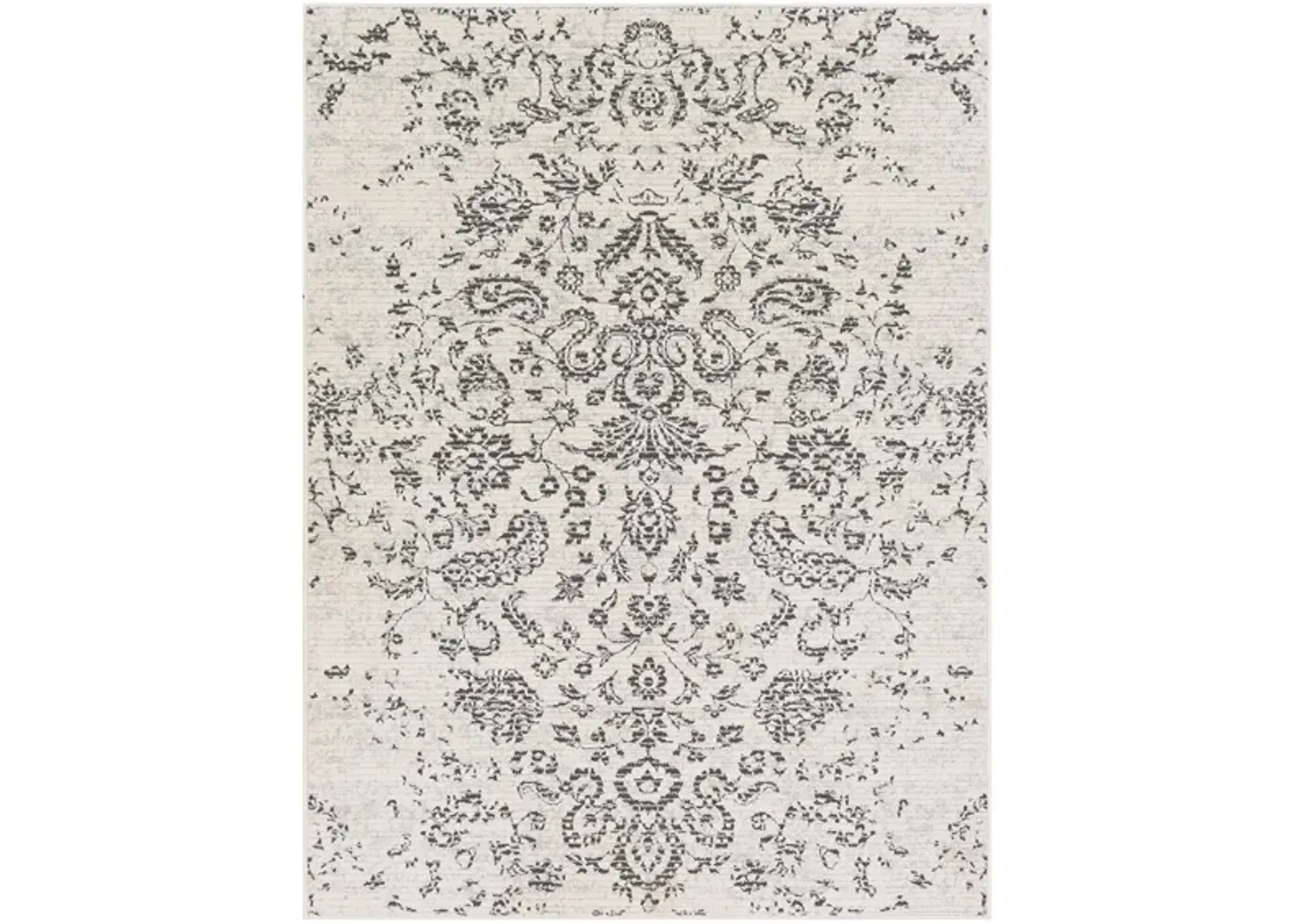 Bahar Area Rug in Taupe, Beige, Charcoal by Surya