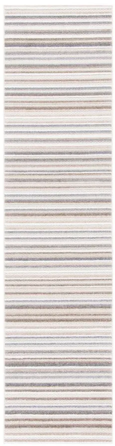 Cabana Runner Rug in Ivory & Gray by Safavieh