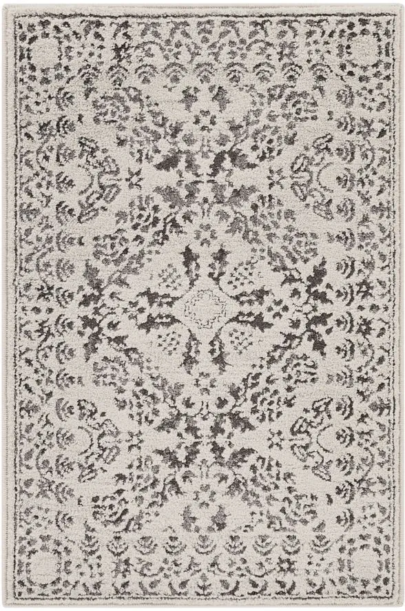 Bahar Area Rug in Medium Gray, Charcoal, Beige, Taupe by Surya