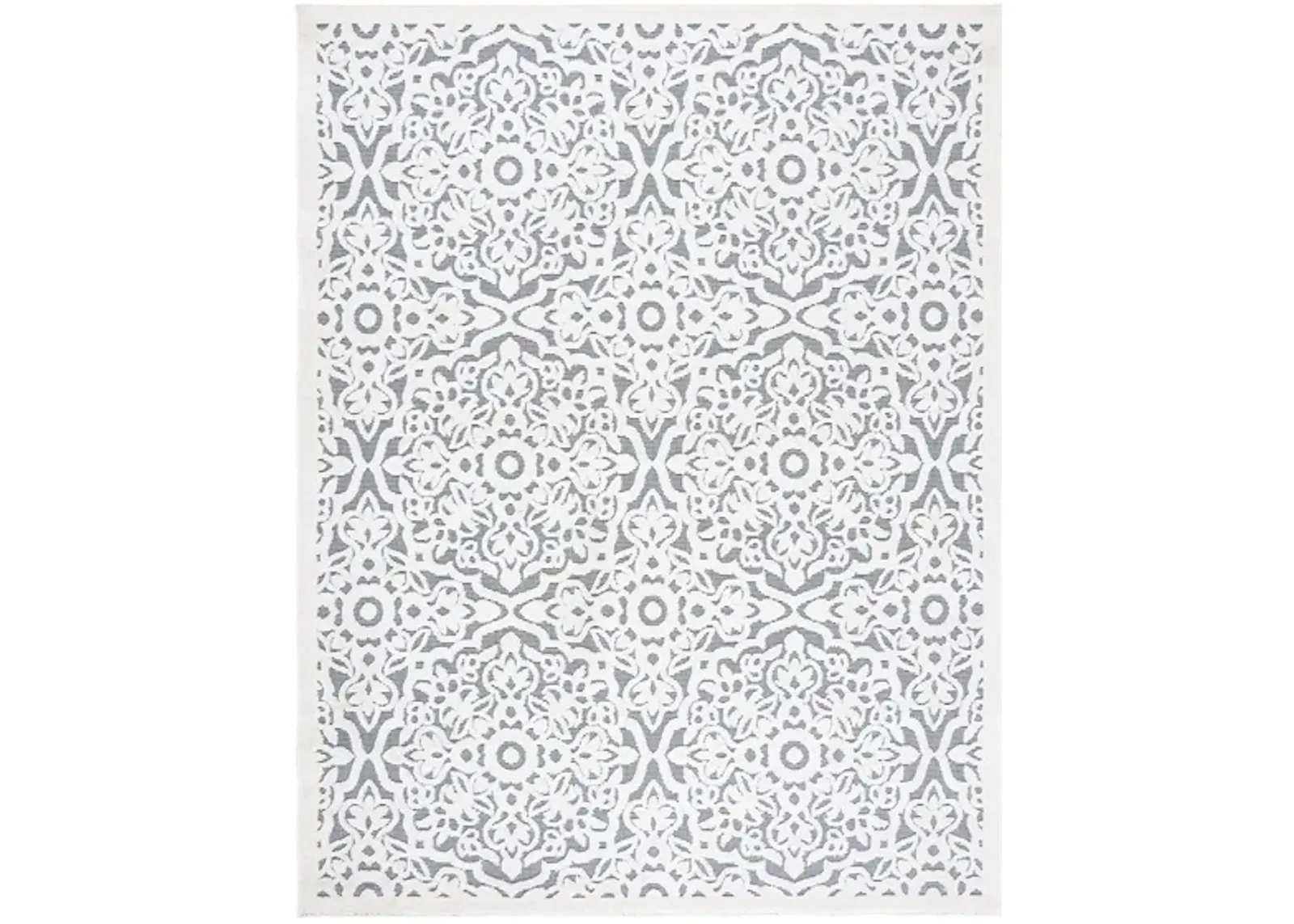 Cabana IV Area Rug in Ivory & Gray by Safavieh