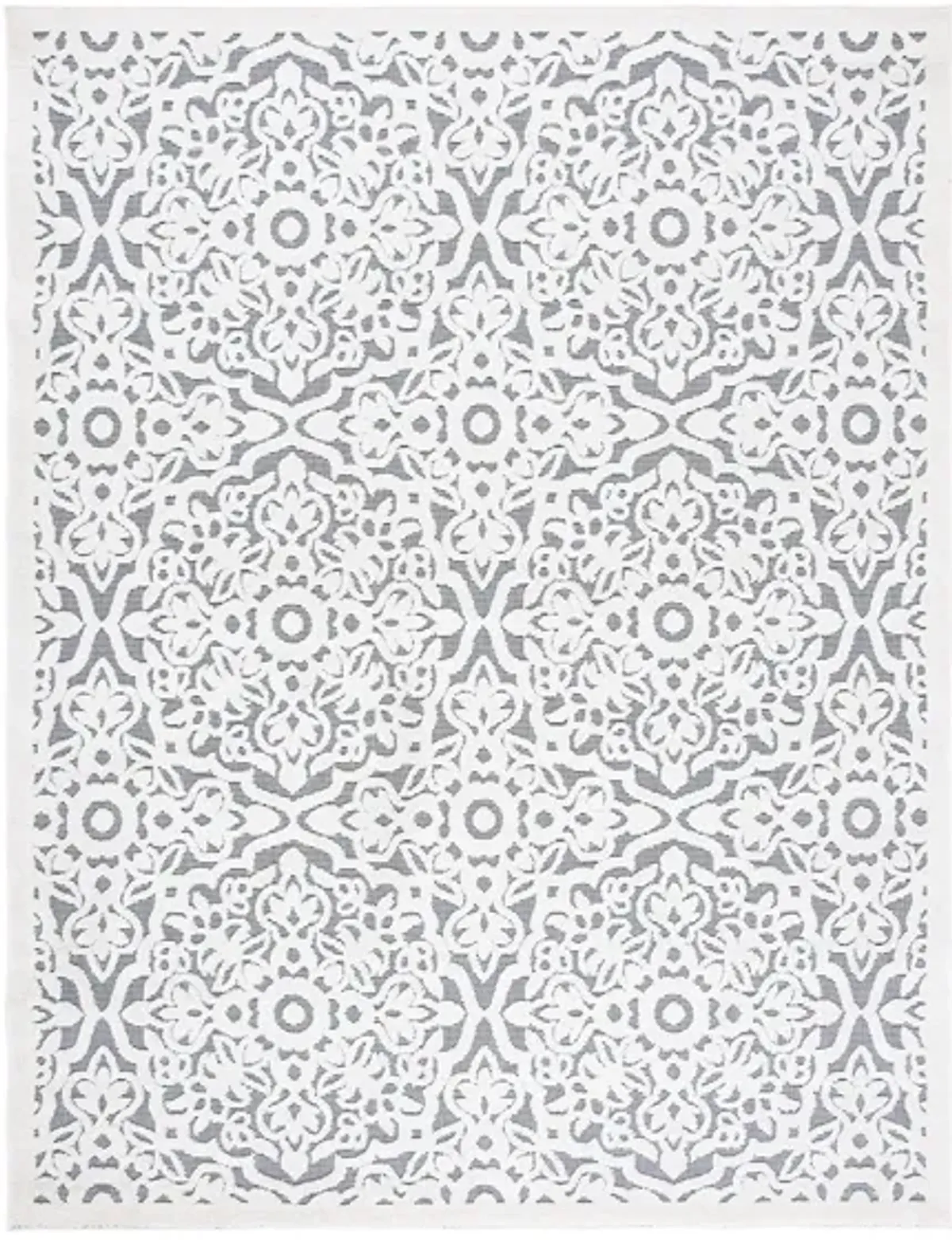 Cabana IV Area Rug in Ivory & Gray by Safavieh