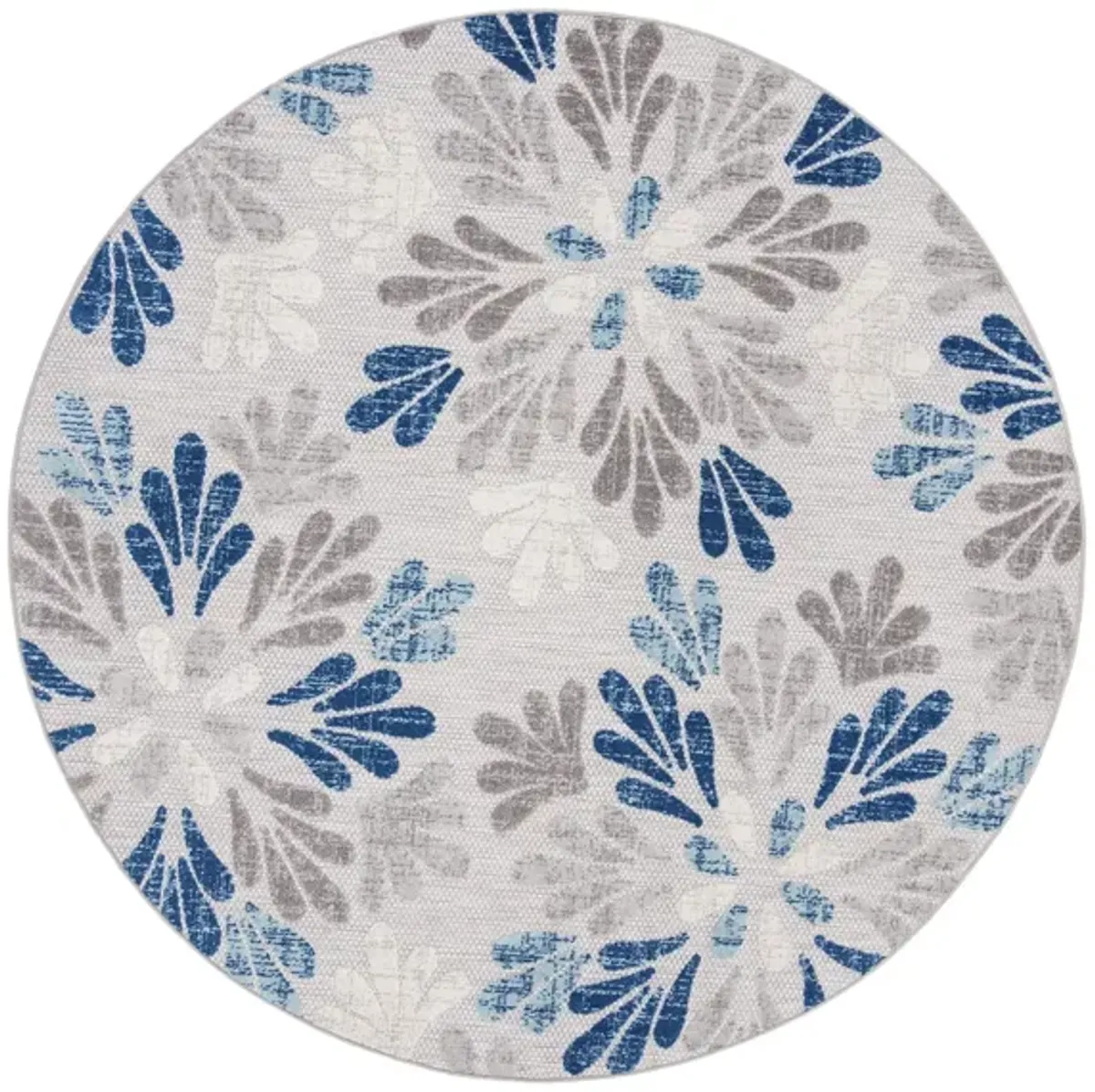 Cabana IV Area Rug in Gray & Blue by Safavieh