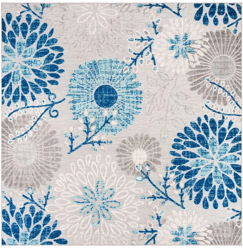 Cabana V Area Rug in Gray & Blue by Safavieh