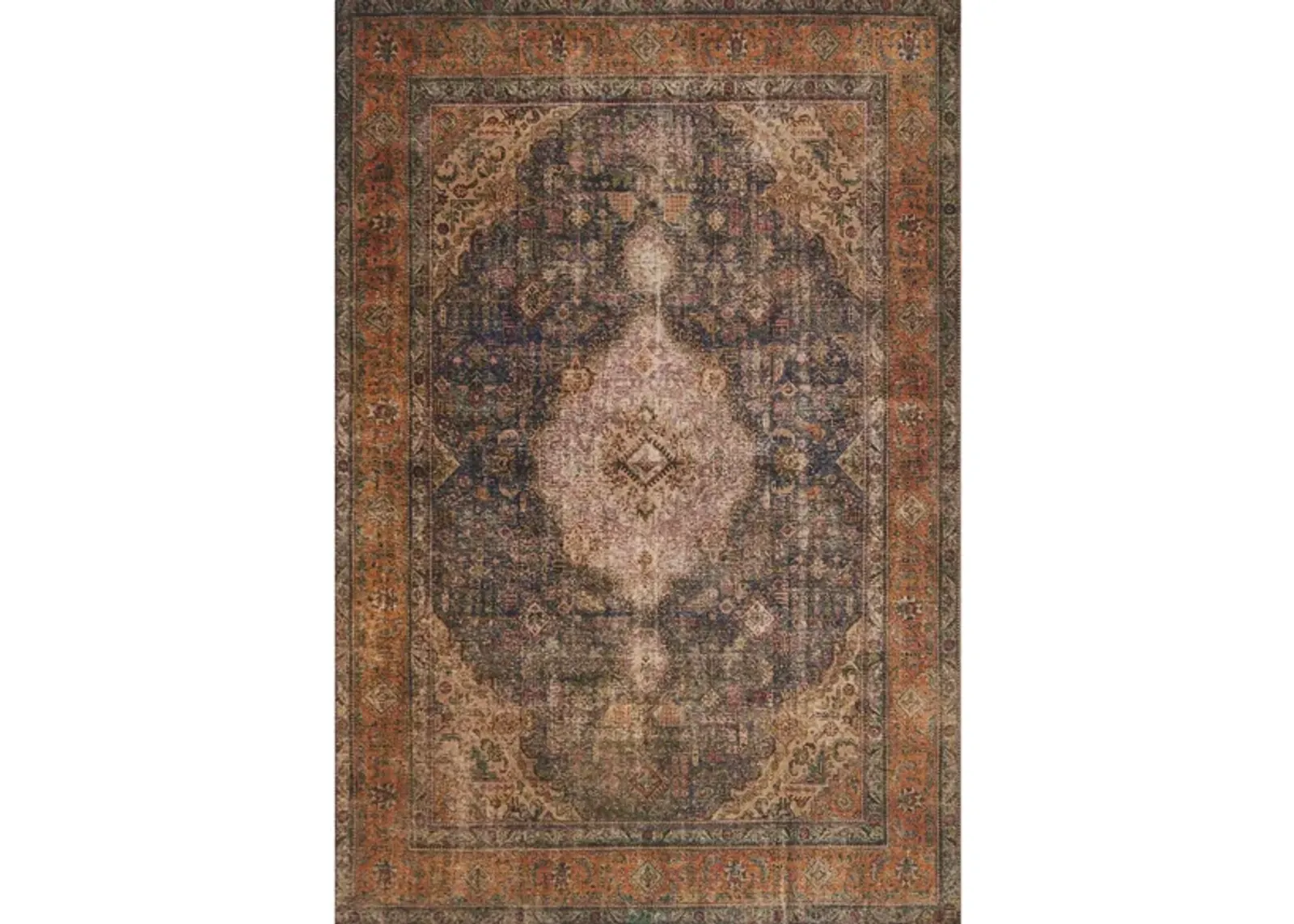 Loren Area Rug in Plum/Multi by Loloi Rugs