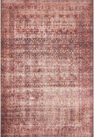 Loren Area Rug in Eggplant/Crimson by Loloi Rugs