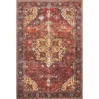 Loren Area Rug in Red/Navy by Loloi Rugs