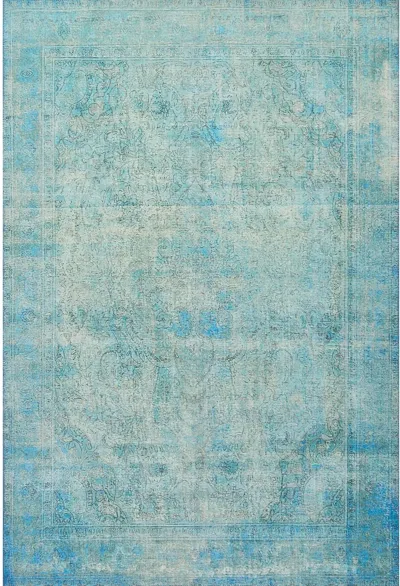 Loren Area Rug in Aqua by Loloi Rugs