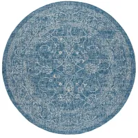 Courtyard Pacific Indoor/Outdoor Area Rug Round