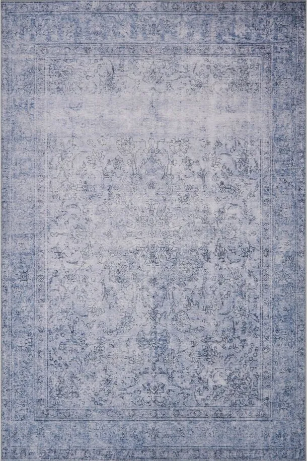 Loren Runner Rug in Slate by Loloi Rugs