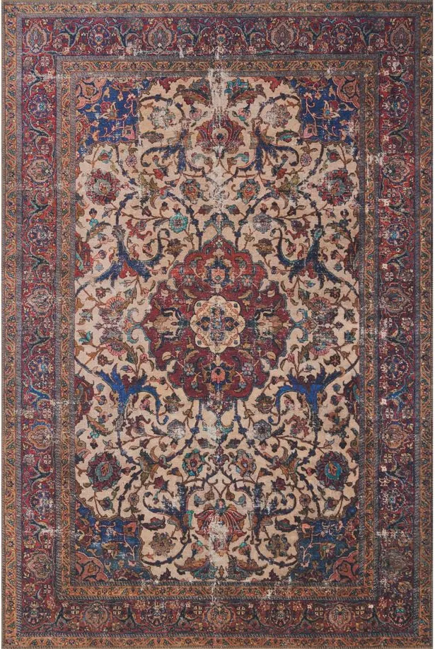 Loren Area Rug in Sand/Multi by Loloi Rugs