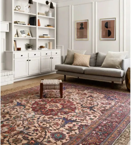 Loren Area Rug in Sand/Multi by Loloi Rugs