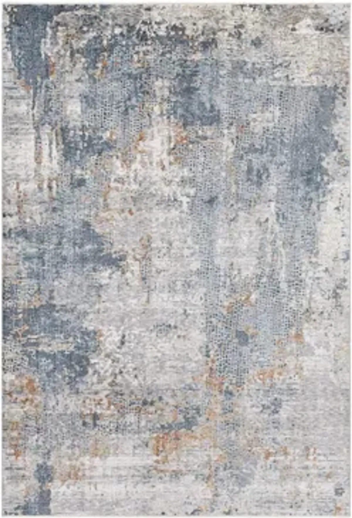 Caerdyf Pembroke Area Rug in Gray, Tan, Blue, Clay by Surya