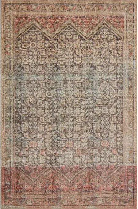 Loren Area Rug in Charcoal/Multi by Loloi Rugs