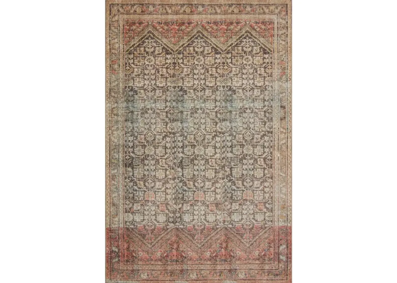 Loren Area Rug in Charcoal/Multi by Loloi Rugs