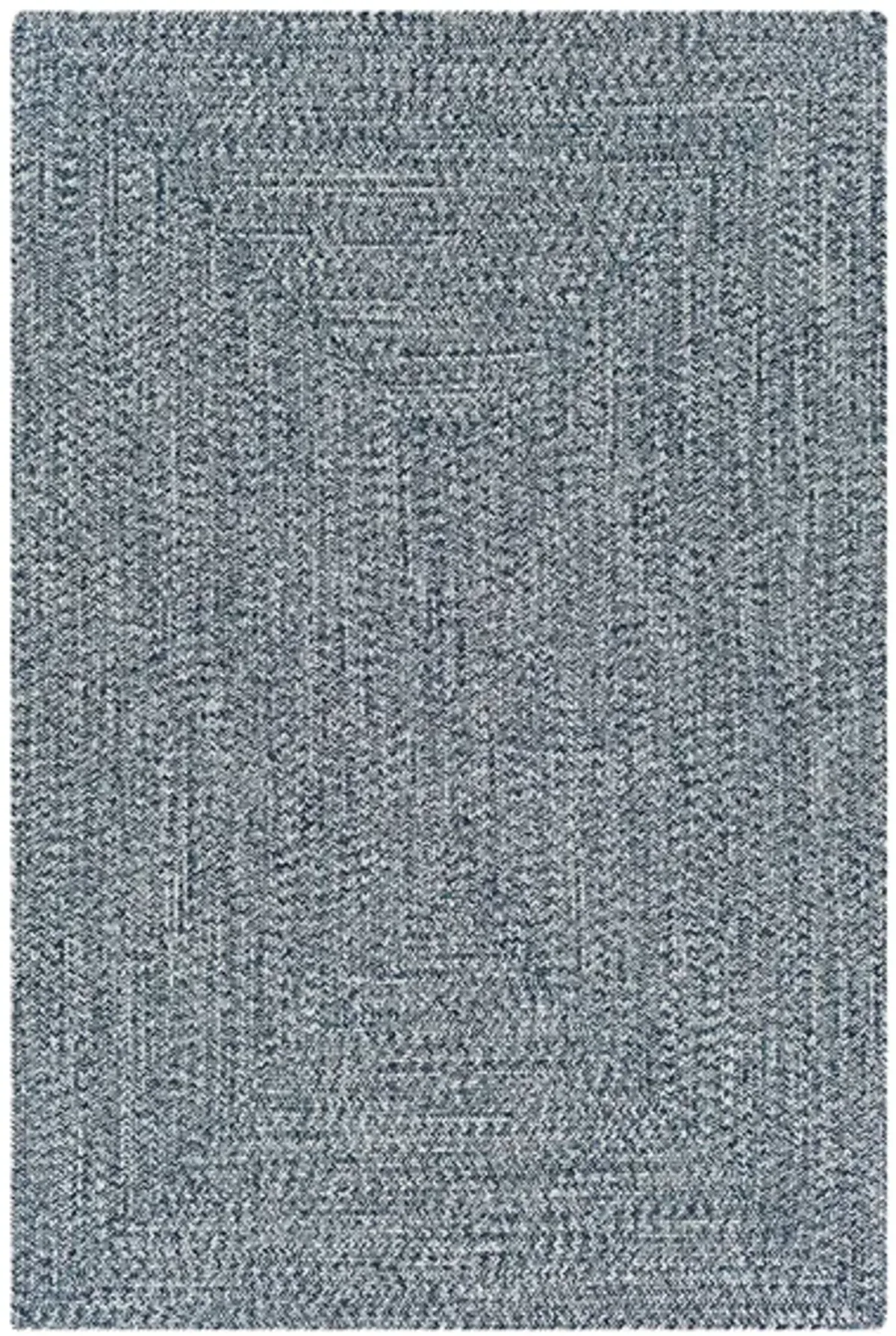 Chesapeake Bay Rug in Dark Blue, Medium Gray, Cream by Surya