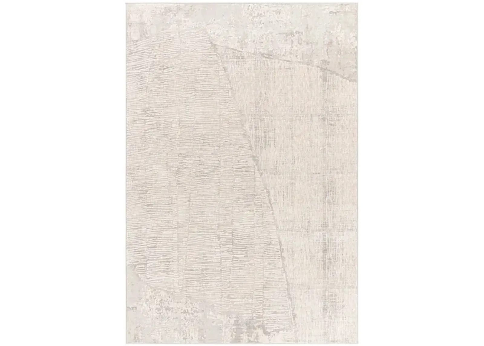 Carmel Rug in Light Gray, White, Taupe, Medium Gray, Ivory by Surya