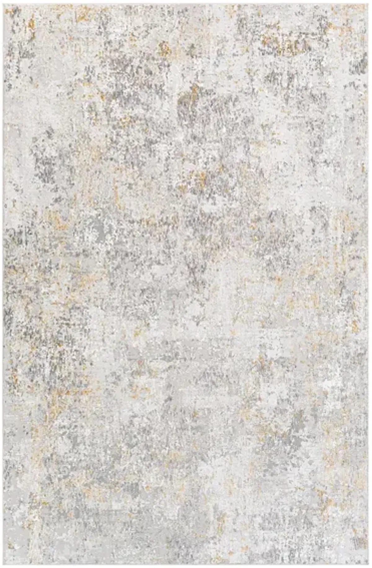 Carmel Rug in Taupe, Light Gray, Mustard, White, Camel by Surya